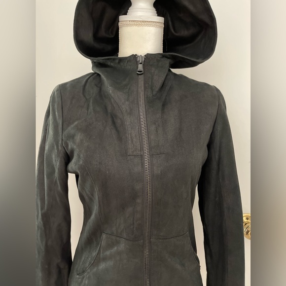 MIRAGE Leather Sports Jacket, Men's Size L (Equivalent), Padded genuine leather brown type Vintage Second Hand main image 1